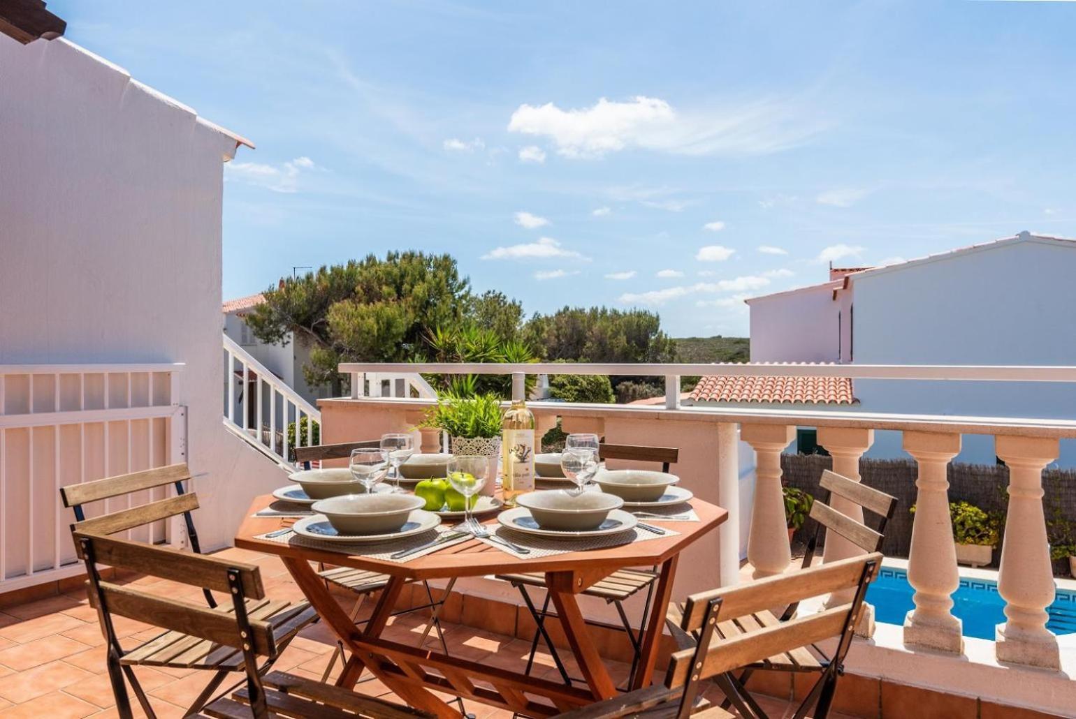 Villa Miguels Arenal d'en Castell Eksteriør bilde